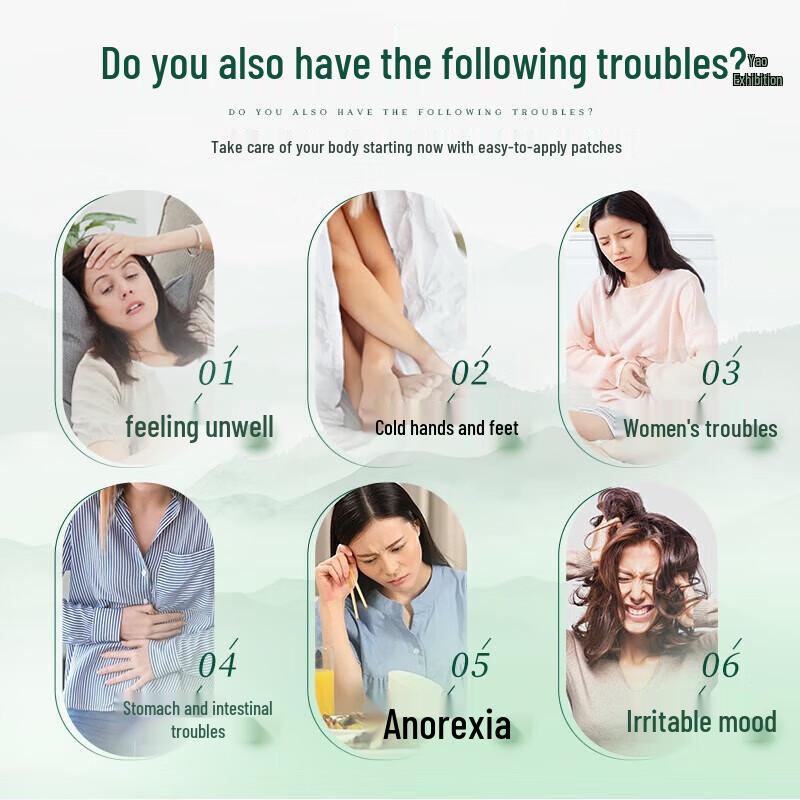 Yaochen Mugwort Sanfu Patches