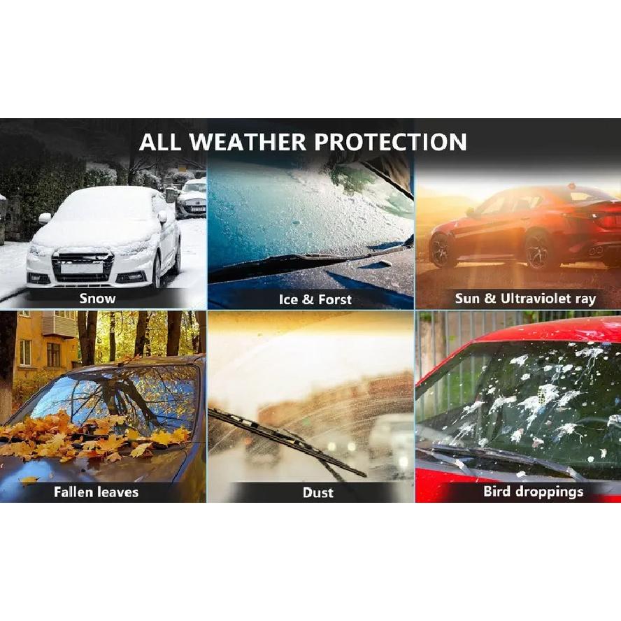 Car windshield anti-frost snow cover with side mirror cover thickened winter waterproof car clothing SUV commercial vehicle