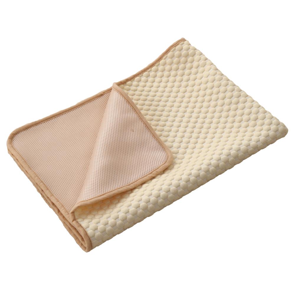 Pet Cooling Mat Summer Cool Dog Bed Breathable Ice Silk Cat Pad Gel Cushion for Dogs and Cats Hot Weather Relief