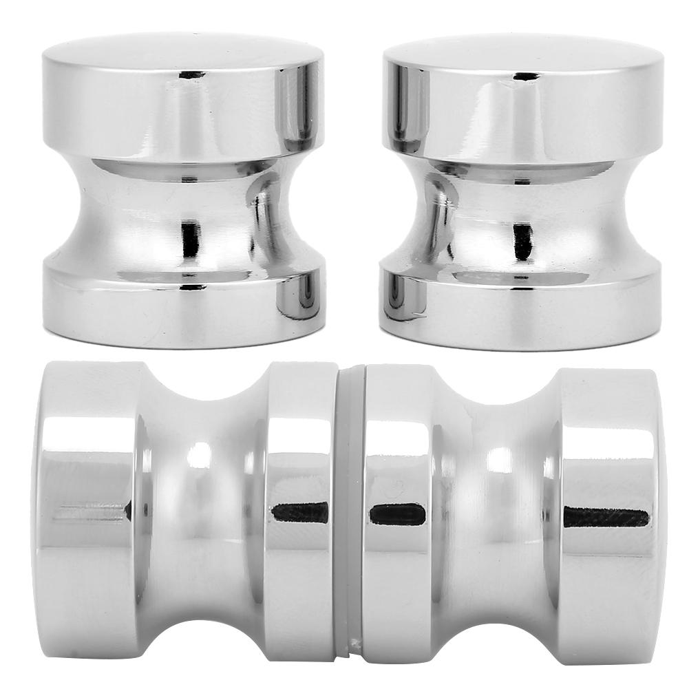Bathroom Glass Door Handle Single Hole Showcase Shower Room Door Handle Hardware Accessories