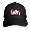 Korn Music Rock Band Cap Fashion Casual Baseball Caps Adjustable Hat Hip Hop Summer Unisex Baseball Hats