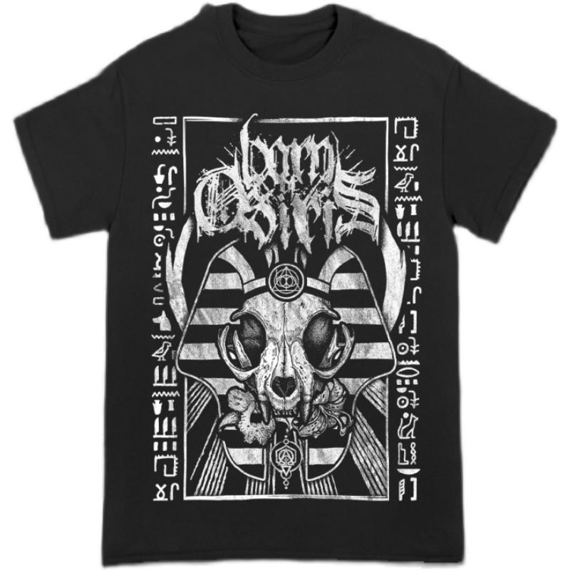 BORN OF OSIRIS Band T-Shirt Men's Summer Street Crew Neck Short Sleeve Cotton Comfortable Loose Men's and Women's Clothing