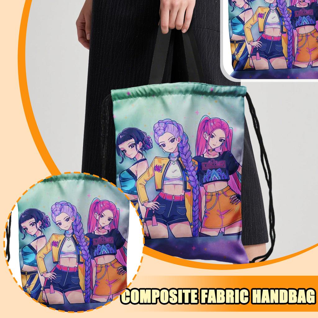 Waterproof Composite Fabric Dual-purpose Drawstring Storage Bag