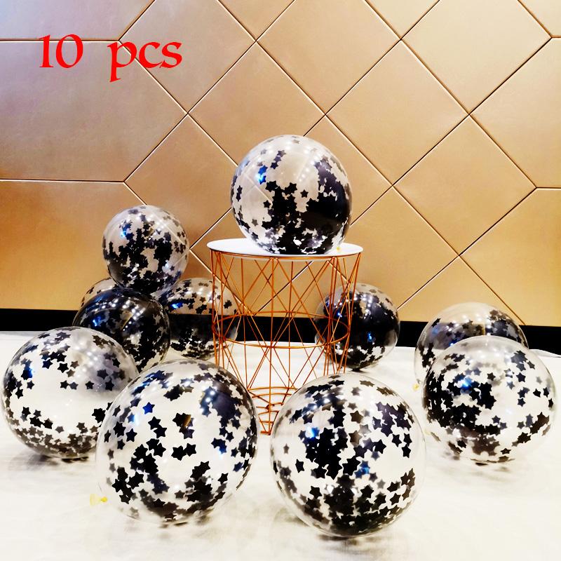 40 Inch Black Figure Foil Number Balloon Anniversary Birthday Party Decoration Adult Bridal Shower Digital Ballon Kids Globo