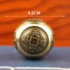 Rotating Six-Faced Chinese Lucky Coin Spinner Toys Crafts Stress Anxiety Relief Sensory Focus Tool For Birthday Christmas Gift