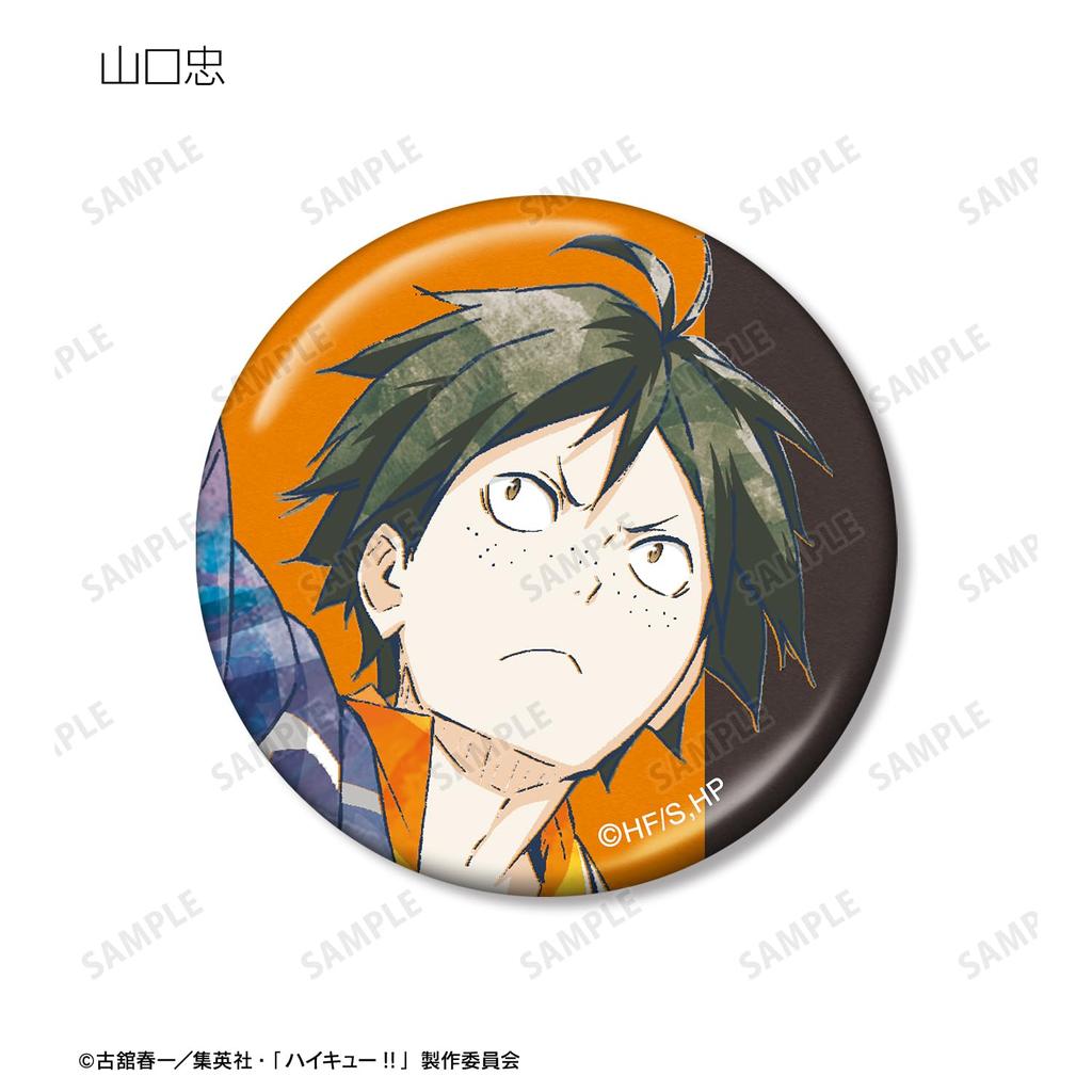 Trading Ani Art 3rd Edition Metallic Can Badge Box Haikyu!! 10-Piece
