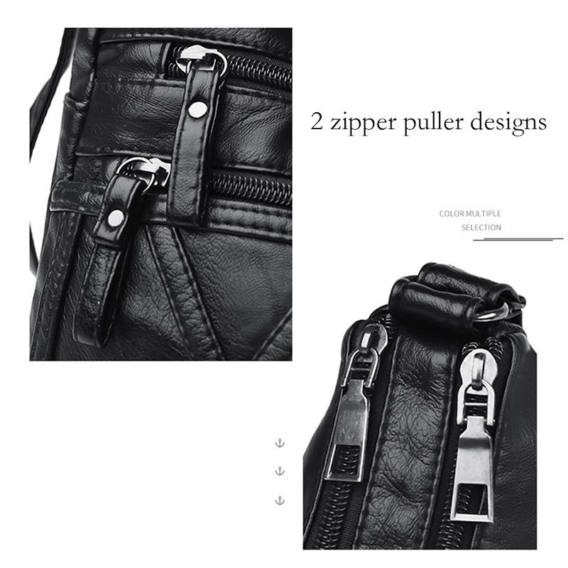 Fashion Shoulder Messenger Bags for Women 2024 New Purses and Handbags Soft Leather Crossbody Bags Casual Small Tote Bag