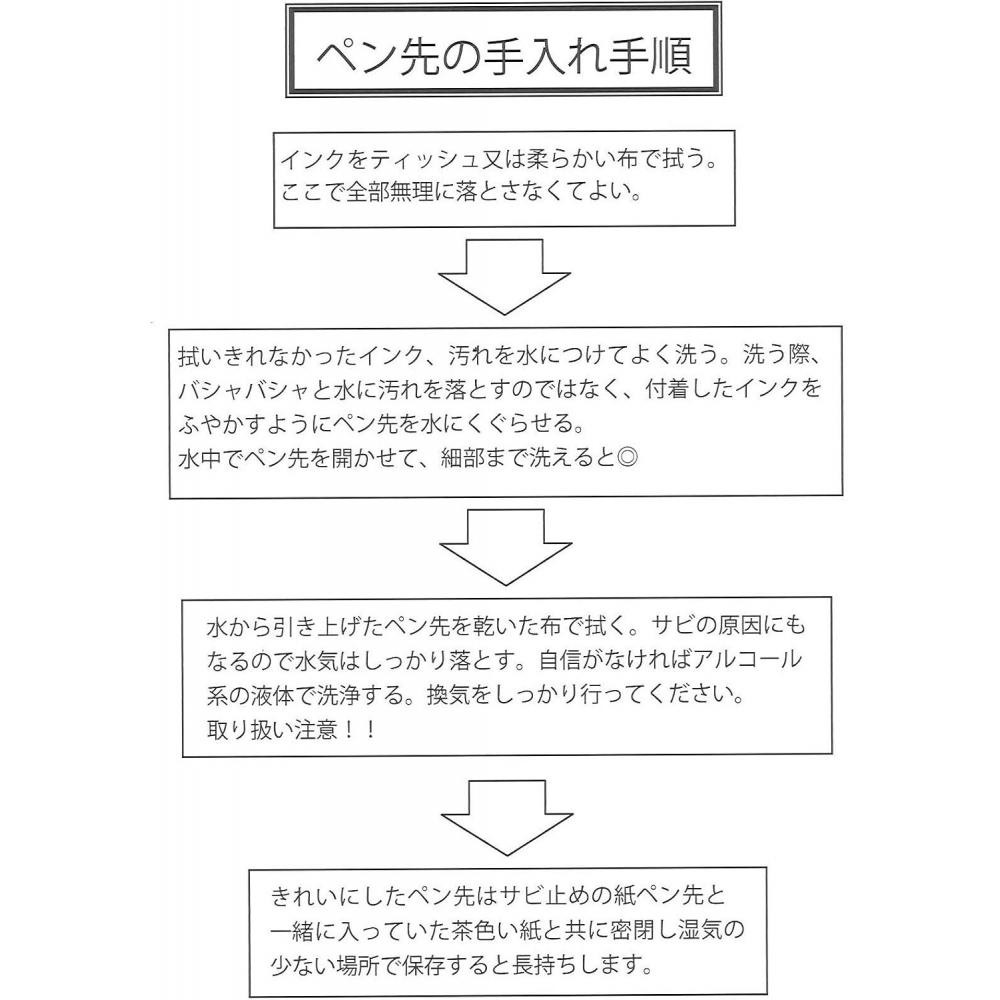 Tachikawa Tachikawa Pin Factory Nikko Pen Tip G Pen 10 Pack nG 10 10 Pack