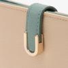 U by Ungaro Sylvie Women's Bifold Long Wallet, Water-Repellent Leather, Thin, Color-Combo Design (UULW5AT2)