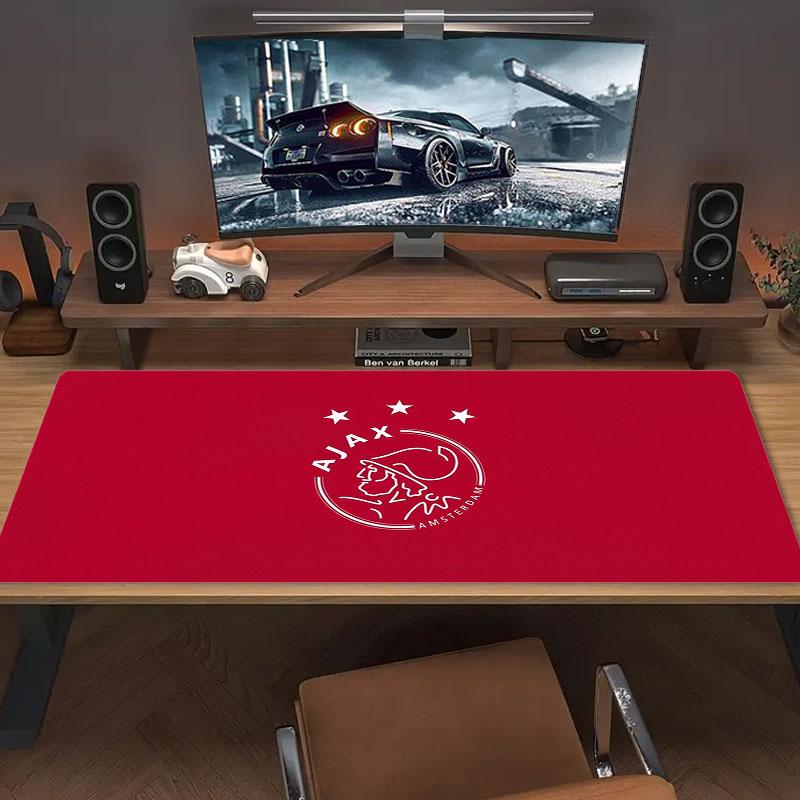 AFC Ajax Large Size Mouse Pad Large Gaming Table Cushion Non-slip Laptop Tablet Big Mousepad XXL Mat Mini PC Playmat With Lock Edge