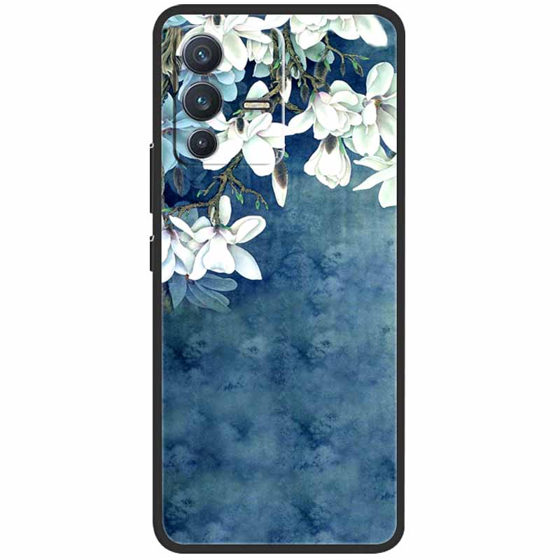 Case For Vivo V23 5G Cover V23 Pro Silicone Soft Protective Back Cases for Vivo V 23 5G Case V2130 V2132 V23Pro TPU Bumper Bag