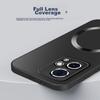 AG MagneticHonor 90 GT Phone Case, Honor 90 GT Protective Cover, Frosted Full Coverage Ultra-Thin Shockproof Anti-Fingerprint Case - Graphite Black