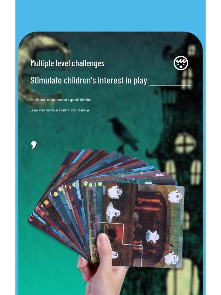 Ghost Catcher Mainland Edition: Children's Flashlight Monster Toy & Puzzle Game for Ages 3-6