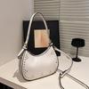 Women Pu Shoulder Bag With Minimalist Style And Internal Phone Pocket For Casual Outings