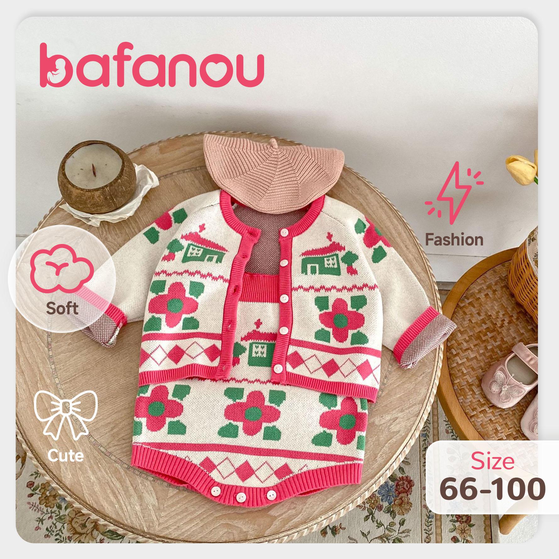 

Осенний вязаный кардиган для новорожденных, вязаный жаккардовый комбинезон для детей, свитера для девочек, вязаное пальто, комбинезон из 2 предметов, комплект из 2 предметов bafanou S222 66cm(3-6M)