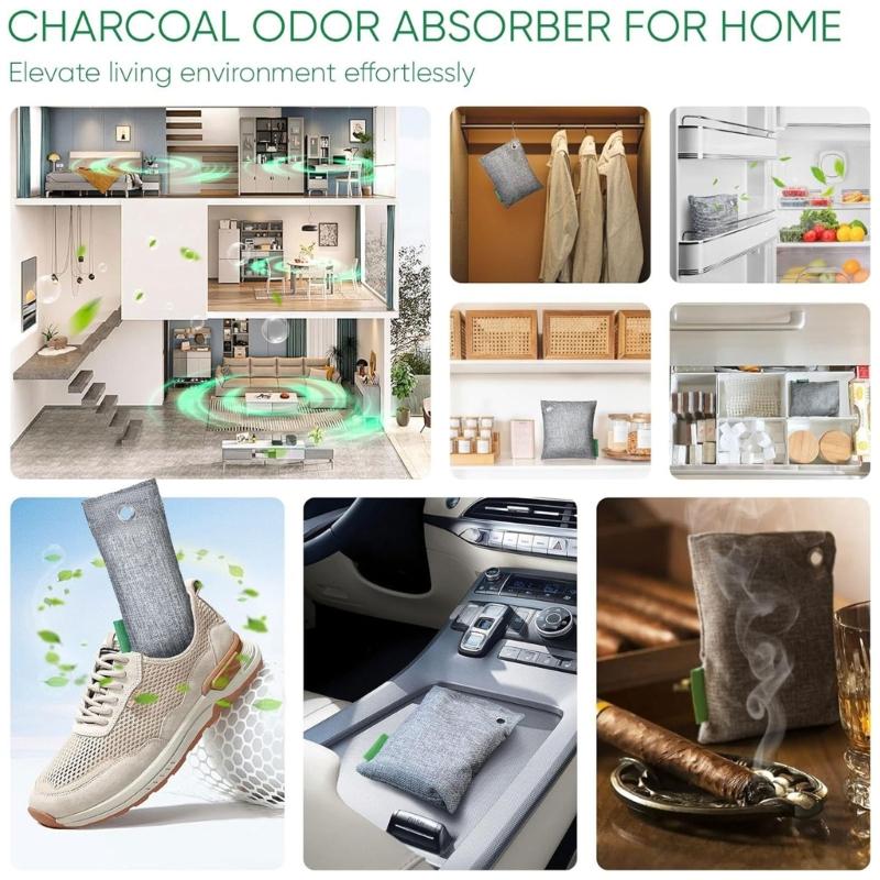 Purifying Bag Closet Odor Eliminators Powerful Absorption for Odor and Humidities Improve