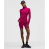 Lululemon Waffle Knit Half Zip Long Sleeve Shirt Berry Rumble