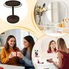 Sunglass Organizer 360 Degree Rotating Sunglasses Stand With Tray And Base Wooden Eyeglass Display Rack For Key Jewelry Necklace