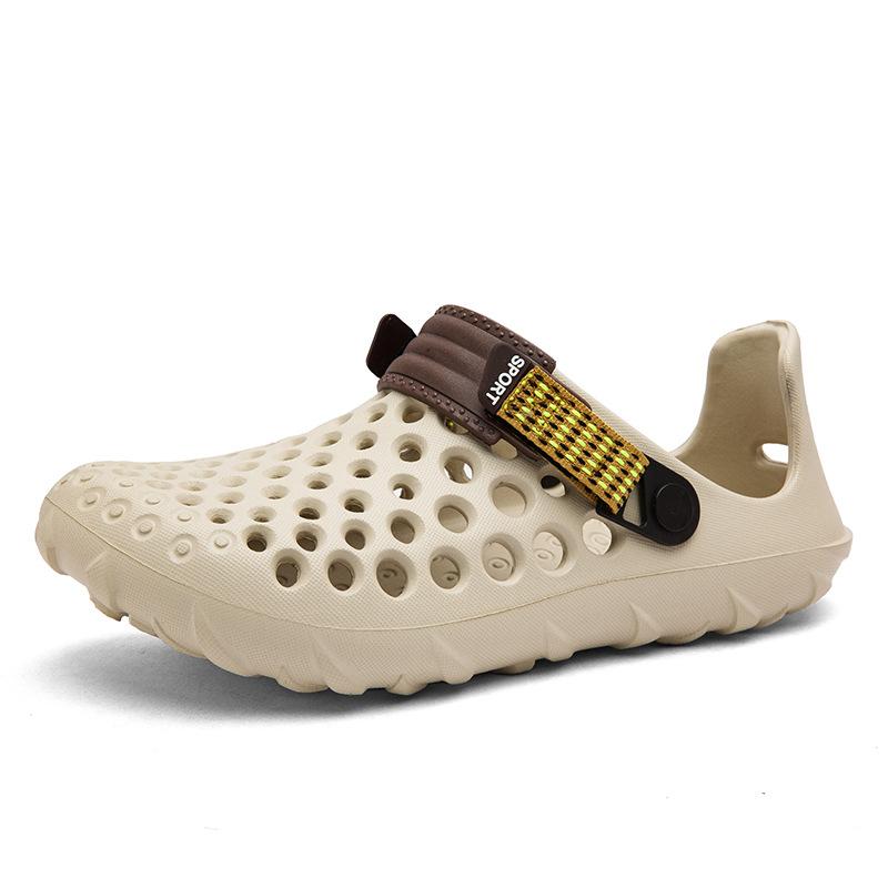 Höhlenschuhe Herren 2026 Sommer Neu Beliebtes Produkt Dicke Sohle mit dem Gefühl, auf Mist zu treten Herren Outdoor Strand Sandalen