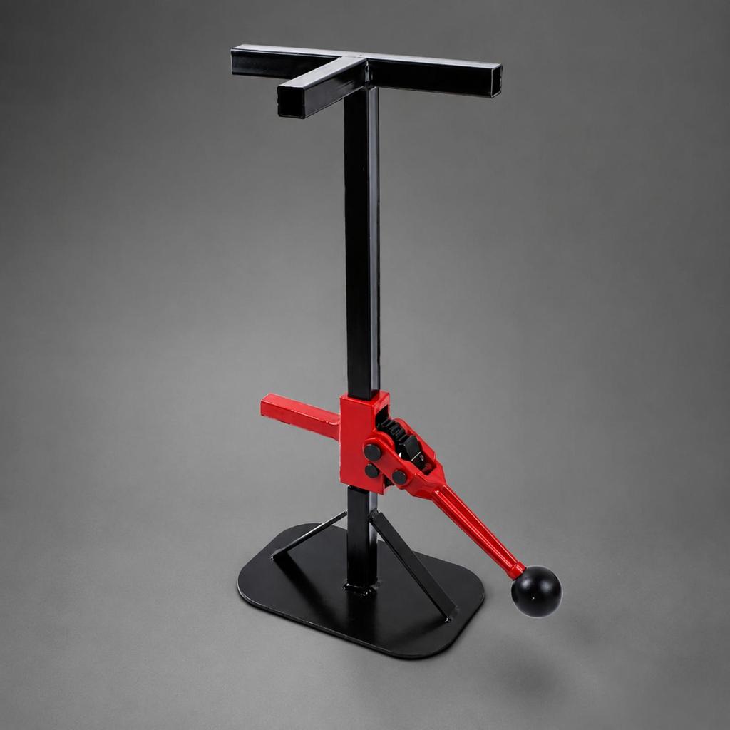 Repair Tricycle Lift Maintenance Jack with Ratcheting Lever Stable Service