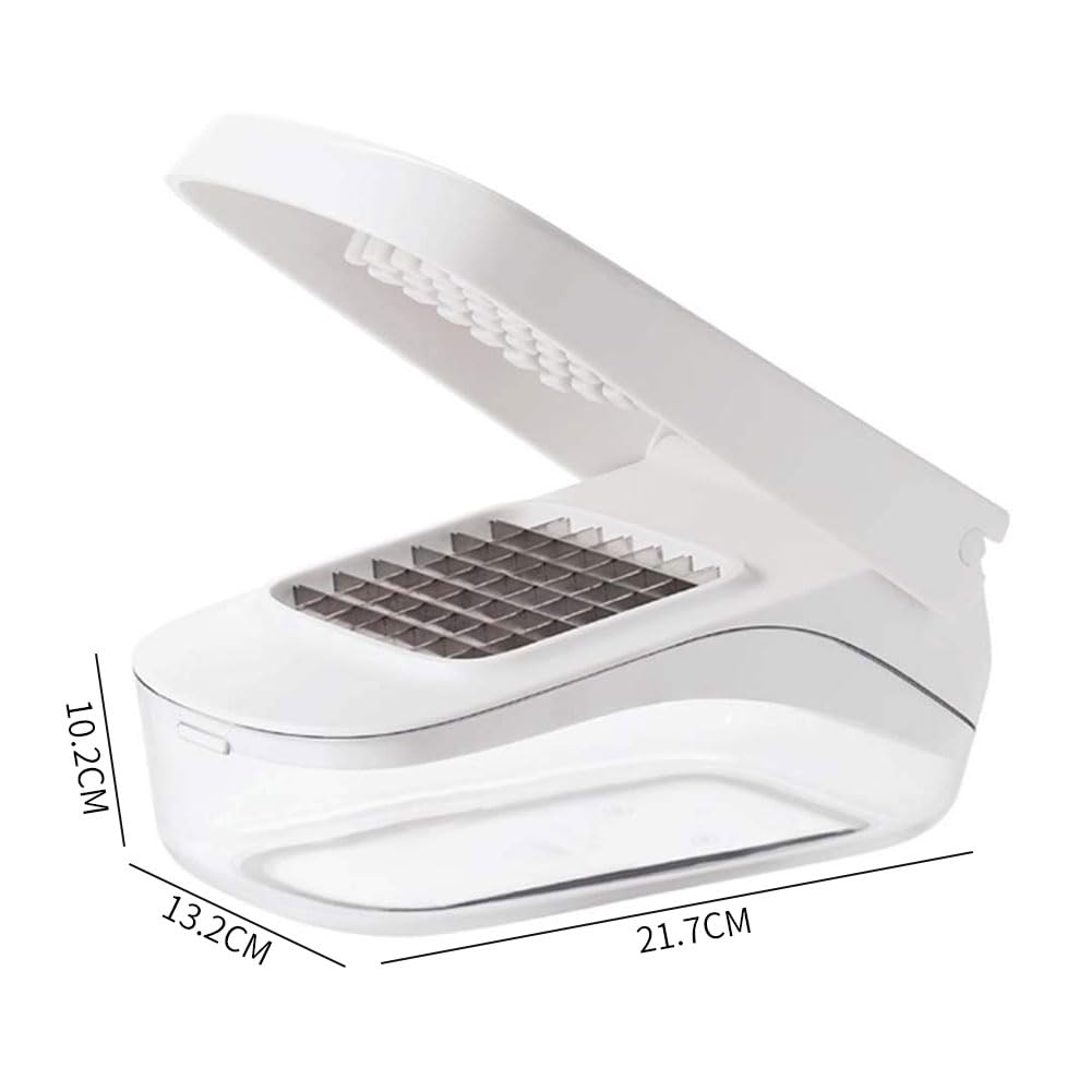 Potato Vegetable and Onion Cheese Fruit and Pepper Easy To Use Kitchen Utensil Dicer, Shredder, Chopper, Dicer, Cutter, Multi-Function Cooker, (style)