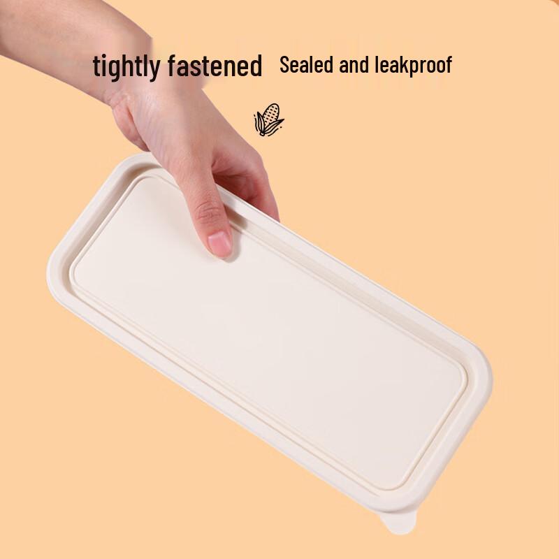 Biodegradable Corn Starch Takeout Meal Boxes