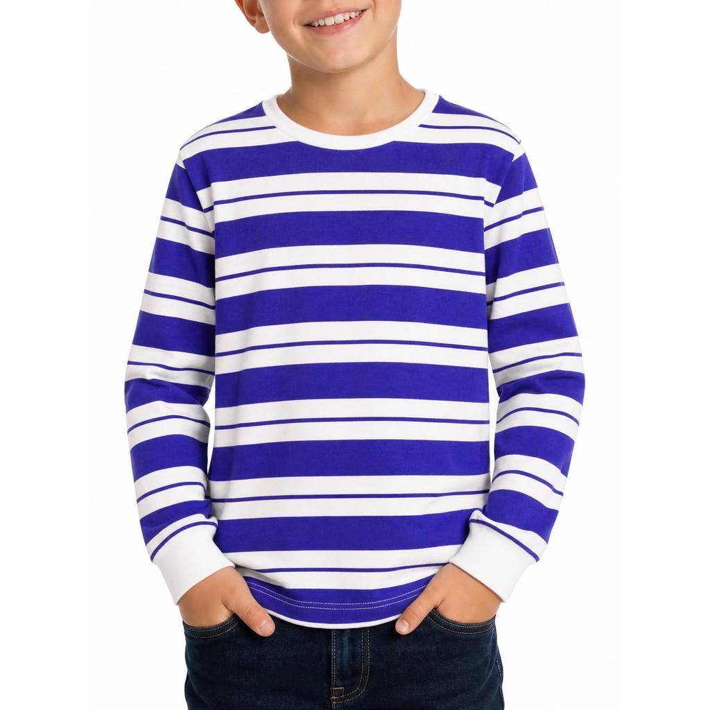 Felpa Girocollo Unisex per Ragazzi e Ragazze, Top Pullover Casual Comodo Girotondo