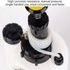 547C Car Brake Fluid 4 Interchangeable Nozzles 3L Container Manual Evacuation Fluid Changer System for repair man