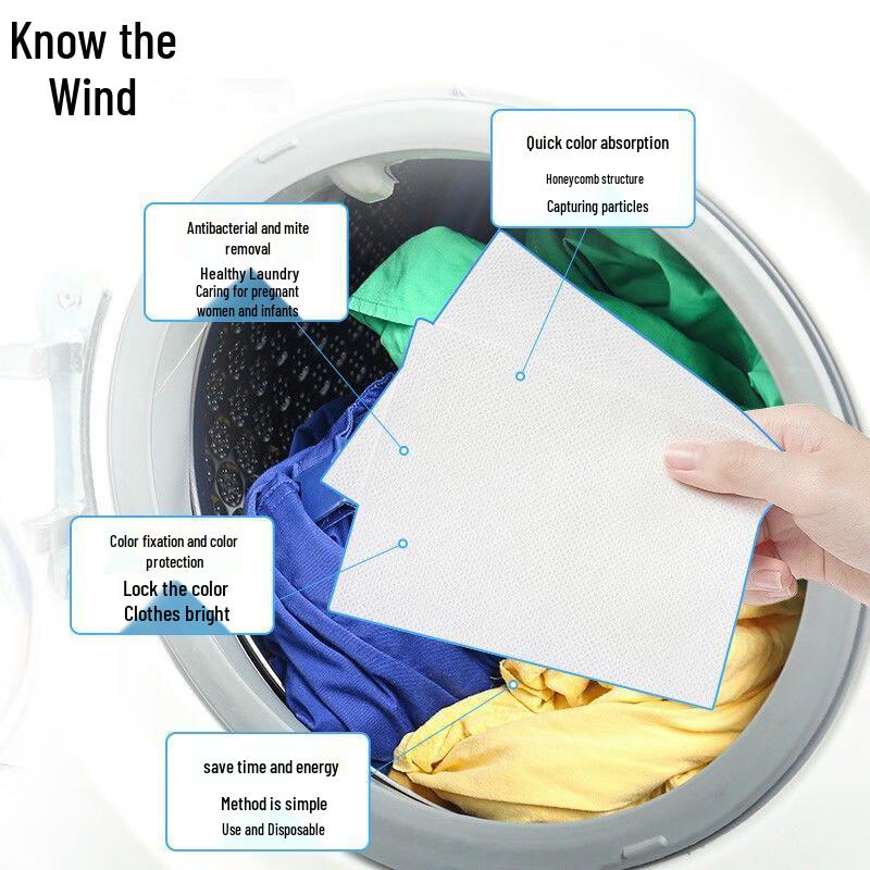 Zhifeng Anti-Color Transfer Laundry Sheets