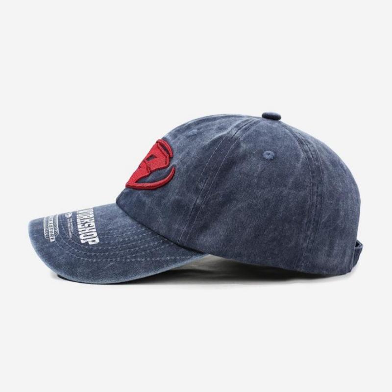 NORTHWOOD Retro Letter Baseball Cap for Men Women New Style Soft Top Peaked Cap Washed Hip Hop Outdoor Baseball Hats