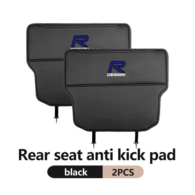 cvtwp8 Car Interior Seat Back Anti Child Kick Protector Pad Auto Storage Accessories For Volvo V50 S60 XC60 S40 XC40 XC90 V70 XC70 C30