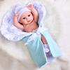 30cm Silicone Reborn Baby Doll - Soft Sleep Companion & Child Role-Playing Toy