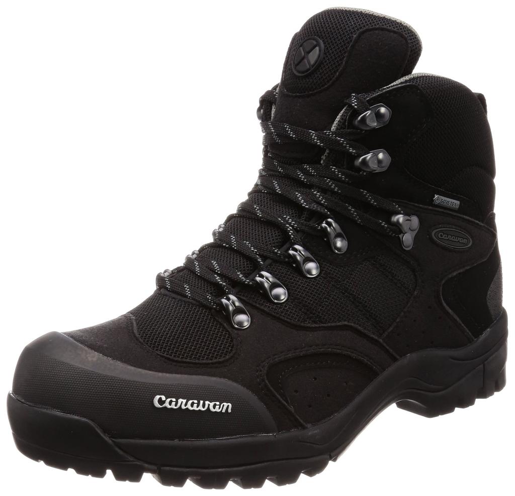 Trekking shoes 0010106 C 941 cm 3E [Caravan] 1_02S (Black/Silver) 26.0