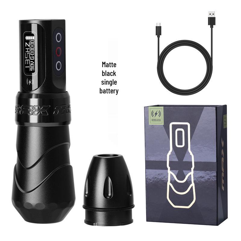 Wireless Tattoo Machine Pen: Battery-Powered Liner & Shader - Integrated Motor