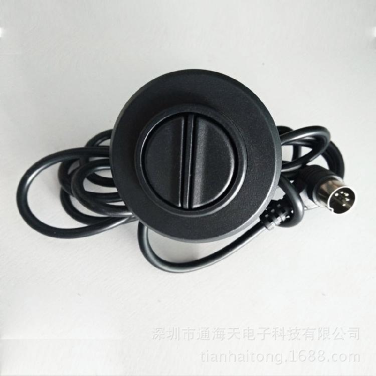 Electric Recliner Switches Slide Lift Chair Hand Controller 2 Button 5 Pins Round Hand Switches For Home Appliance