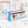 Kids Large Capacity Pencil Case With Multiple Layers And Creative Design For Students