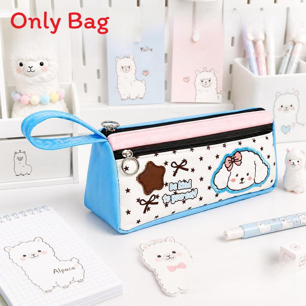 Kids Large Capacity Pencil Case With Multiple Layers And Creative Design For Students