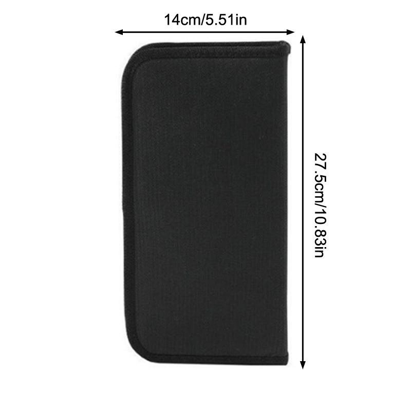 13/15 Holes Foldable Women Makeup Brush Tools Bag Large Capacity Travel Makeup Brushes Storage Beauty Tools Pouch Holder