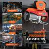 Electric Hoist Manual Trolley, 2200 lbs/1 Ton Capacity for PA200 PA250 PA300 PA400 PA500, Push Beam Trolley with Dual Wheels, 2.68"-4.33" Adjustable