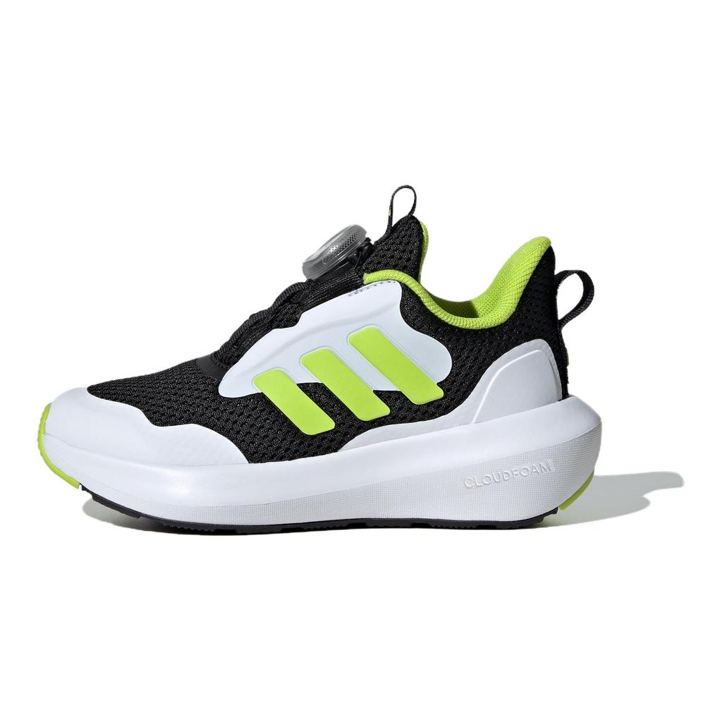 New Adidas FORTARUN 3.0 Abrasion Resistant Low Top Kids Lifestyle Shoes Black Kids' IF4127
