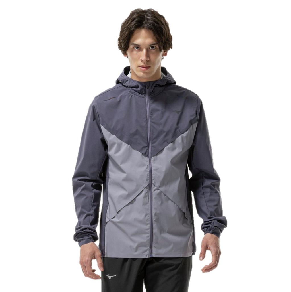 Mizuno Running Wear Premium Thermal Charge Jacket Water-repellent, Easy To Move In J2MEC502 Men's Quiksilver S