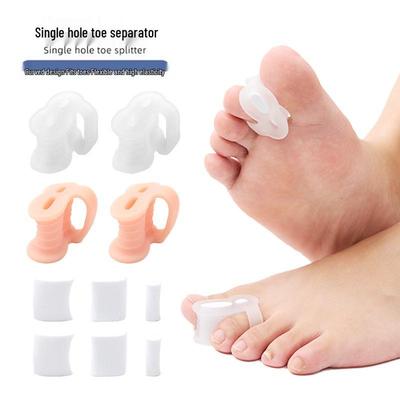 Silikon verstellbarer Zehentrenner & Hallux-Valgus-Korrektor