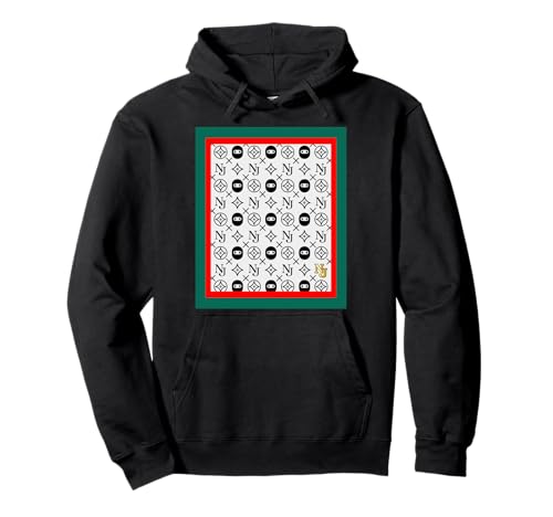 

Ninja-kun Ninja All-Over Monogram Logo [Hentai Design Shop] Brand Parody Funny Gift Hoodie