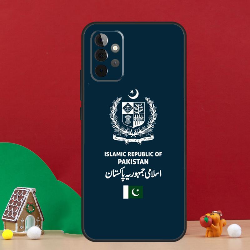 Pakistan Flag Banner Case For Samsung Galaxy A17 A06 A16 A56 A36 A54 A34 A14 A52 A32 A13 A23 A33 A53 A15 A35 A55