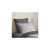 Complete Pack 4 Pieces Grey/Anthracite Reversible Duvet Cover for Bed 90 X 190 Cm