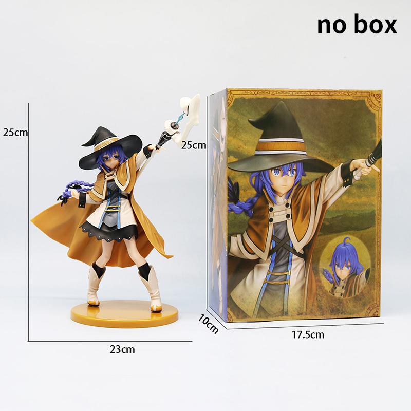 25Cm Pvc Collection Model Doll Magician Roxy Migurdia Action Figure Mushoku Tensei Jobless Reincarnation Anime Figure Toys