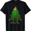 Lustiges Rebhuhn im Birnbaum Weihnachtsbaum Rebhuhn T-Shirt