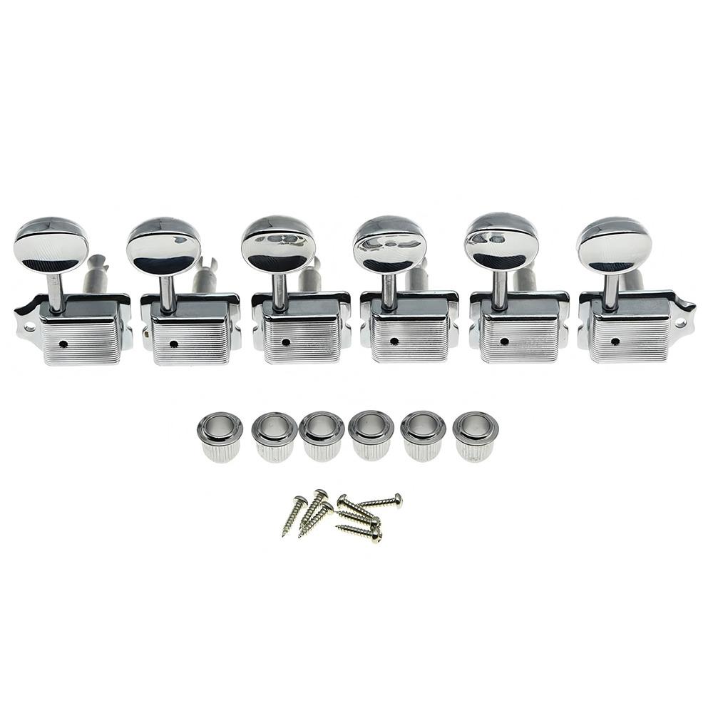 

1Set 6 Right 6R Tuning Key Pegs 6-Pack Combination Tool New Guitar String Knob for ST/TL Style