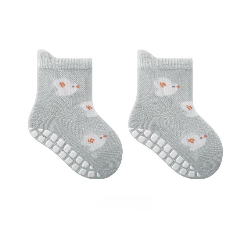 

Детские нескользящие носки с милым мультяшным рисунком для мальчиков и девочек, удобные дышащие носки для малышей L 3-5Y 14-15cm