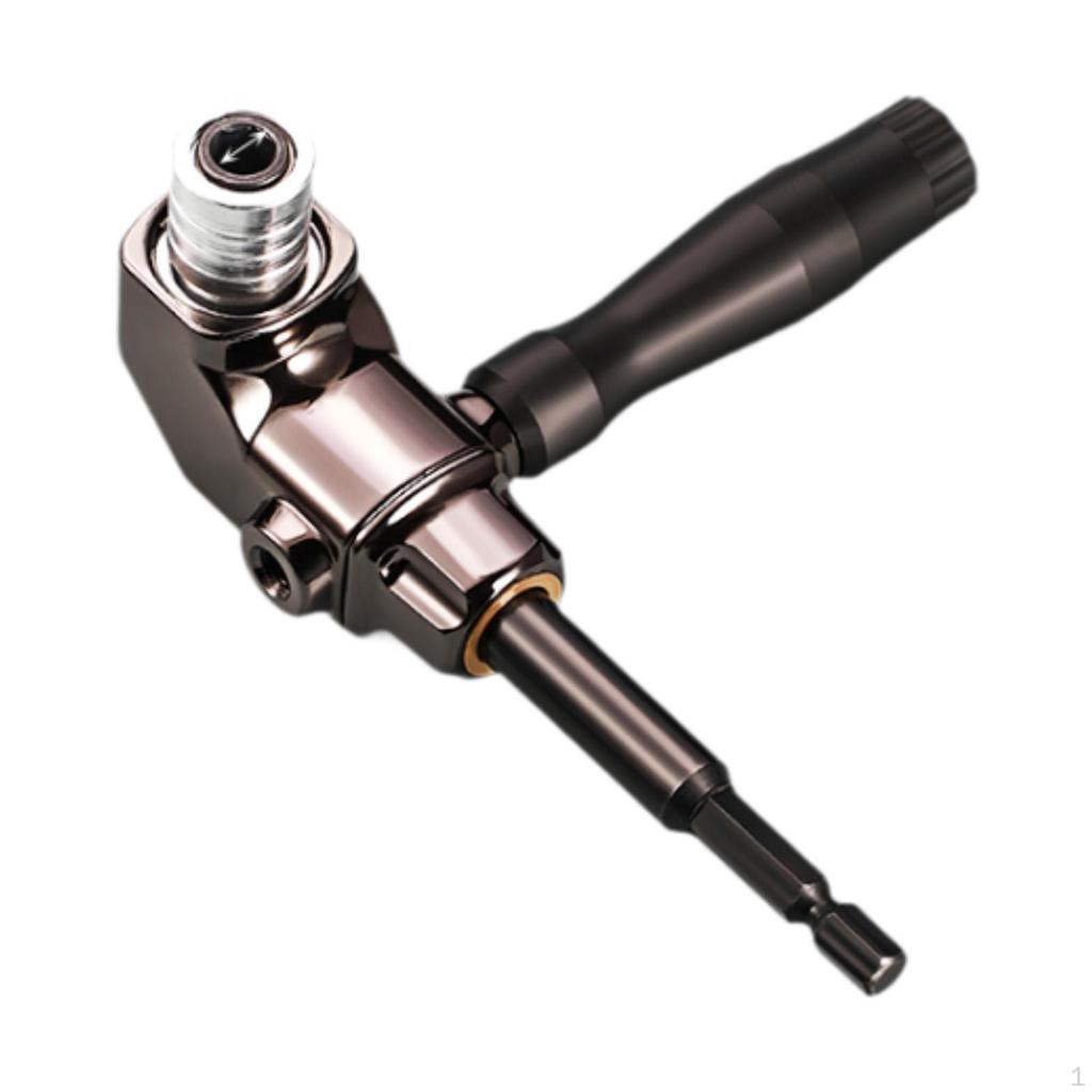 Electric Drill Extension Tool Right Angle Adapter Accessories 90 Degree